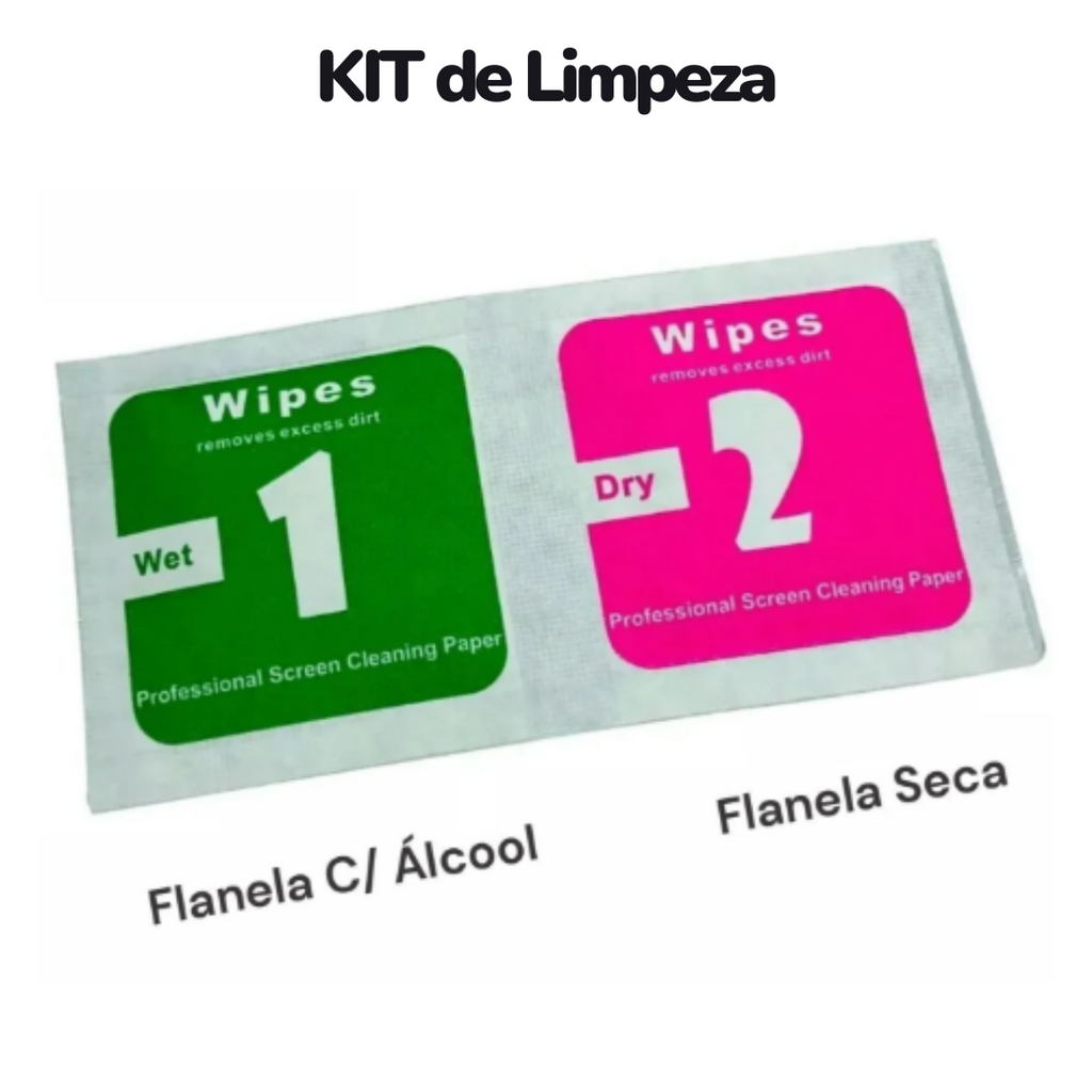 Películas para iPhone em vidro ou cerâmica