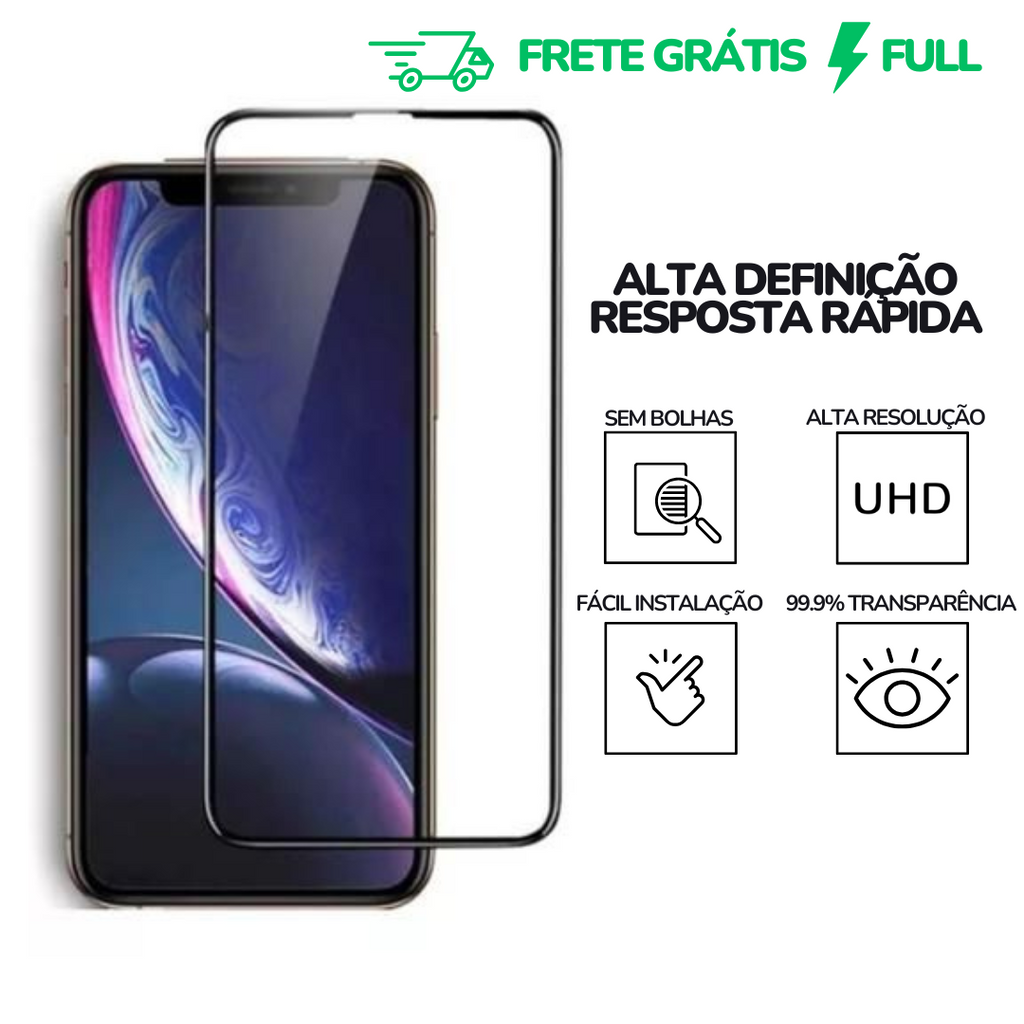 Películas para iPhone em vidro ou cerâmica