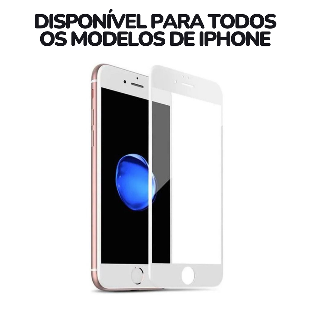 Películas para iPhone em vidro ou cerâmica