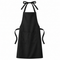 Avental Oxford com Bolso Central Preto ou Branco – Tamanho Médio e Grande