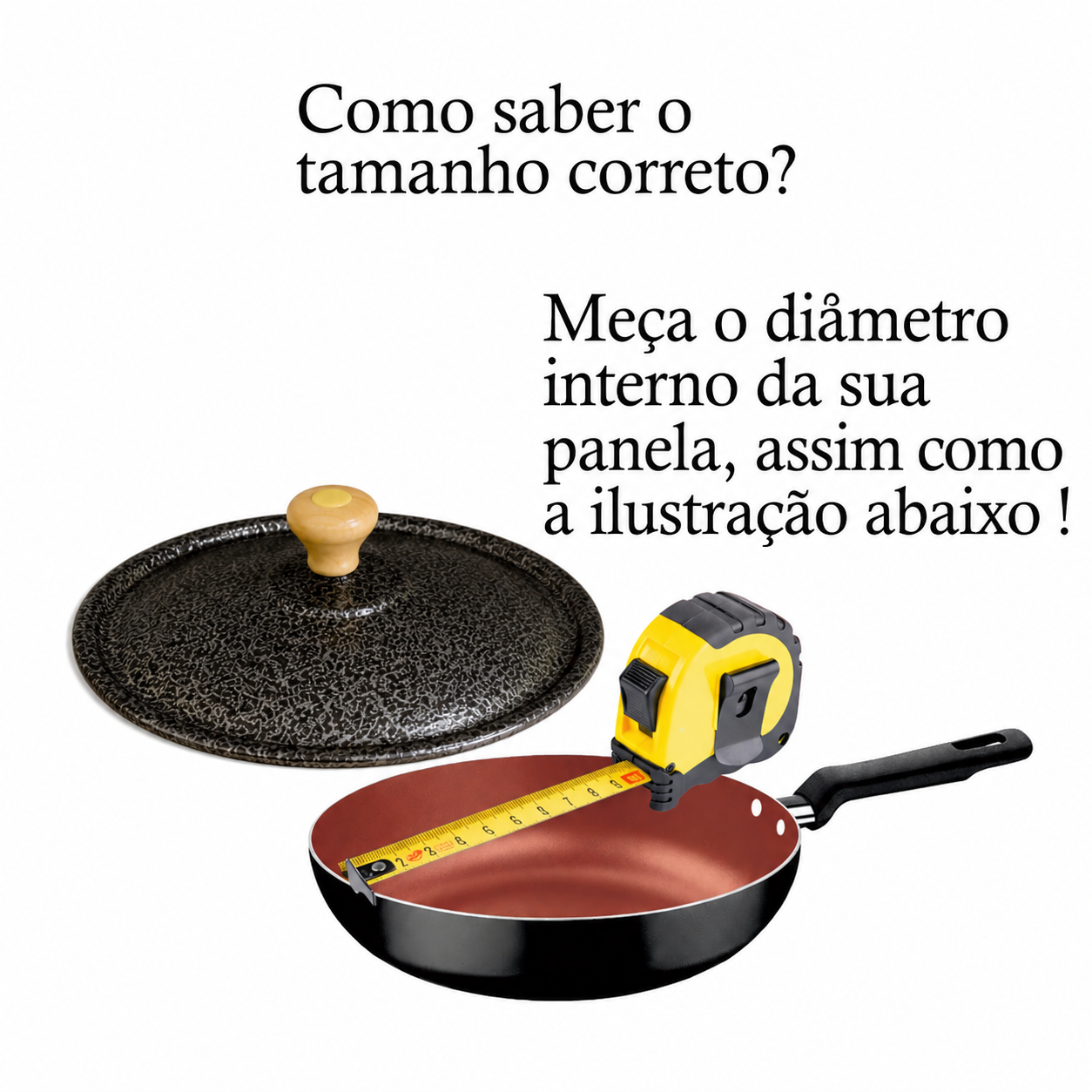 Jogo de 2 Tampas de Alumínio Leve