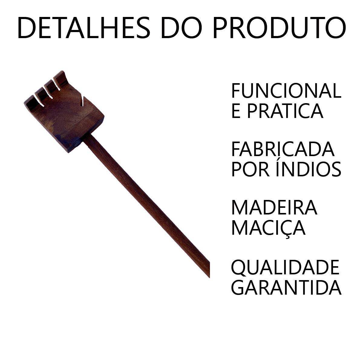Coçador de Costas em Madeira 60cm