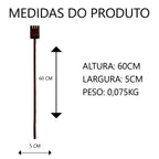 Coçador de Costas em Madeira 60cm