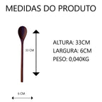 Colher de Pau 33cm (N2) Artesanal