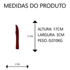 Faquinha de Madeira 17cm Artesanal