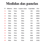 Jogo de 2 Panelas de Alumínio Fundido Grosso