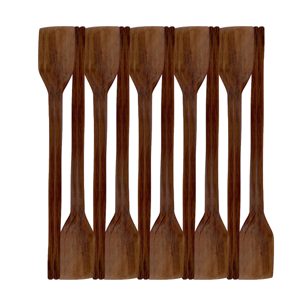 Espátulas de madeira, 60cm, cabo longo, várias unidades