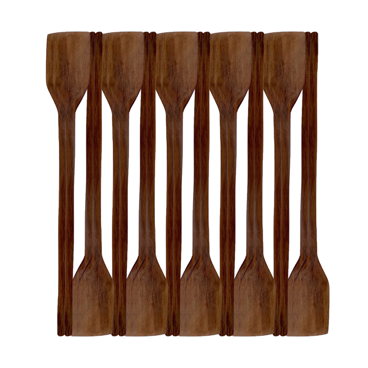 Espátulas de madeira, 60cm, cabo longo, várias unidades
