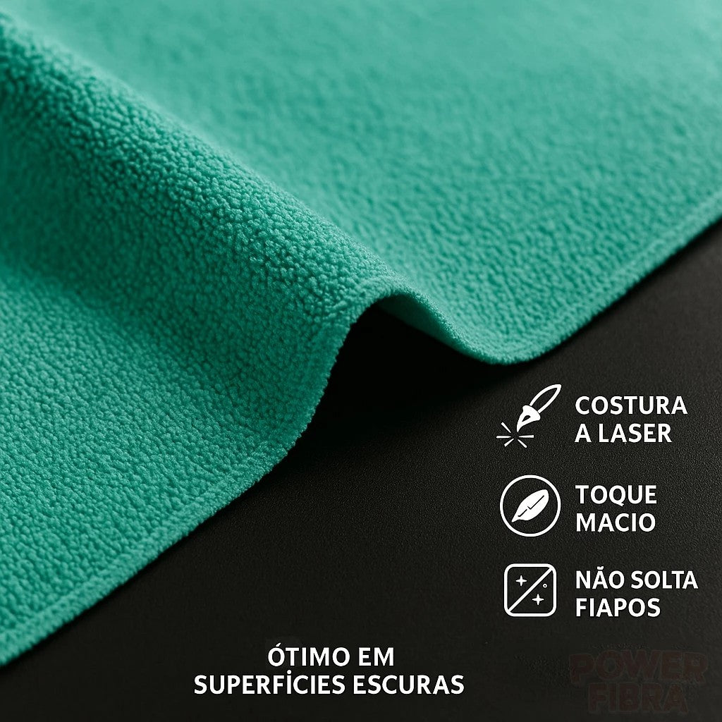 Pano de Microfibra para Limpeza e Multiuso